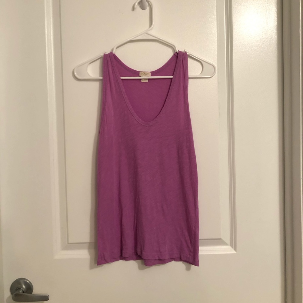 Purple Jcrew tank top